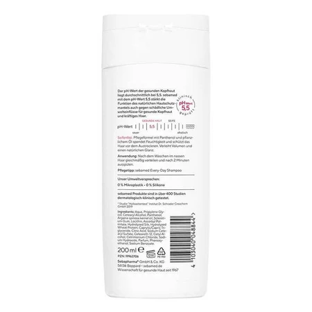 Acondicionador Sebamed para uso diario, 200 ml. Acondicionador capilar
