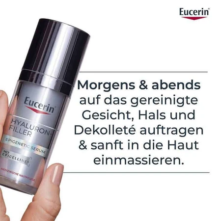 Eucerin Hyaluron-Filler Siero Epigenetico, Concentrato 2x30 ml