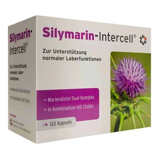 Cápsulas de silimarina-Intercell, 120 cápsulas