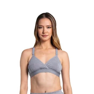 Reggiseno per l'allattamento, taglia 40, grigio, 1 pezzo, Norseli