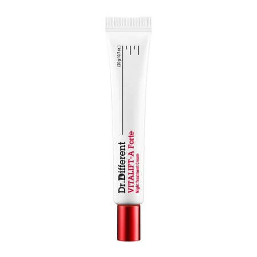 Crema anti-rid de noapte cu retinal Vitalift-A Forte, 20 g, Dr. Different