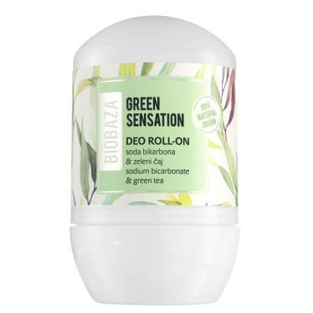 Deodorant für Frauen auf Basis von Alaunstein Green Sensation, 50 ml, Biobaza