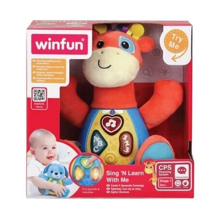 Sing and Learn with Patch the Giraffe, 3 months+, Winfun