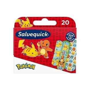 Pleisters voor kinderen, Pokémon, verpakking van 20 stuks, Salvequick