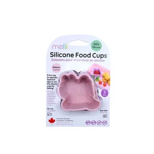 Set of 6 Silicone Baking Molds, Unicorn, Melii