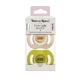 Chupetes ortodónticos UltraLight, beige/verde, de 6 a 18 meses, paquete de 2, Tommee Tippee
