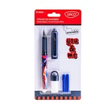 You & Me-pen met gum, blauw, Daco