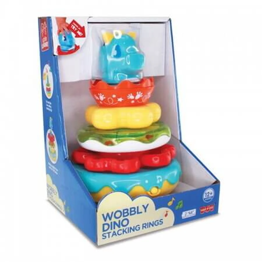 Interactive Stacking Toy, Dino, 12 months+, Little Learner