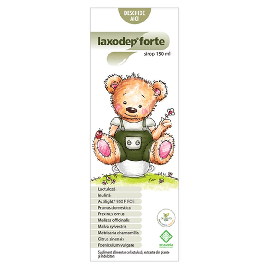 Laxodep Forte Syrup, 150 ml, Dr. Phyto