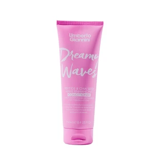 Dreamy Waves Conditioner for Defining Wavy Hair with Peptides and Chia Seed Extract, 250 ml, Umberto Giannini