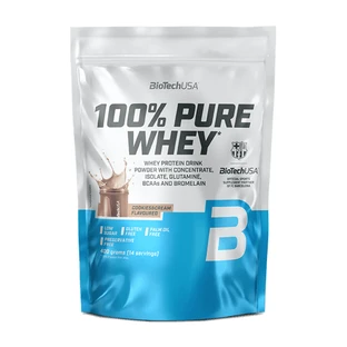 Shake proteic 100% Pure Whey, Cookies & Cream, 400 g, BioTechUSA