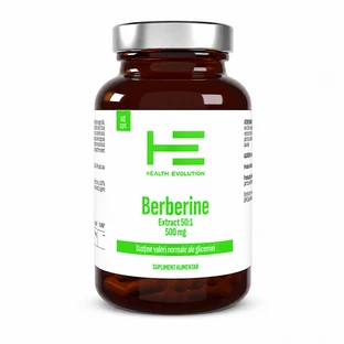 Berberina Extract, 500 mg, 60 capsule, Health Evolution