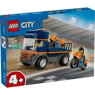 Motorfiets-transporter, vanaf 4 jaar, 60491, Lego City