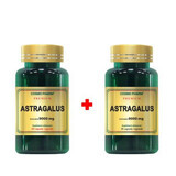 Astragalus-Extrakt Packung, 9000 mg, 60 + 30 Kapseln, Cosmopharm