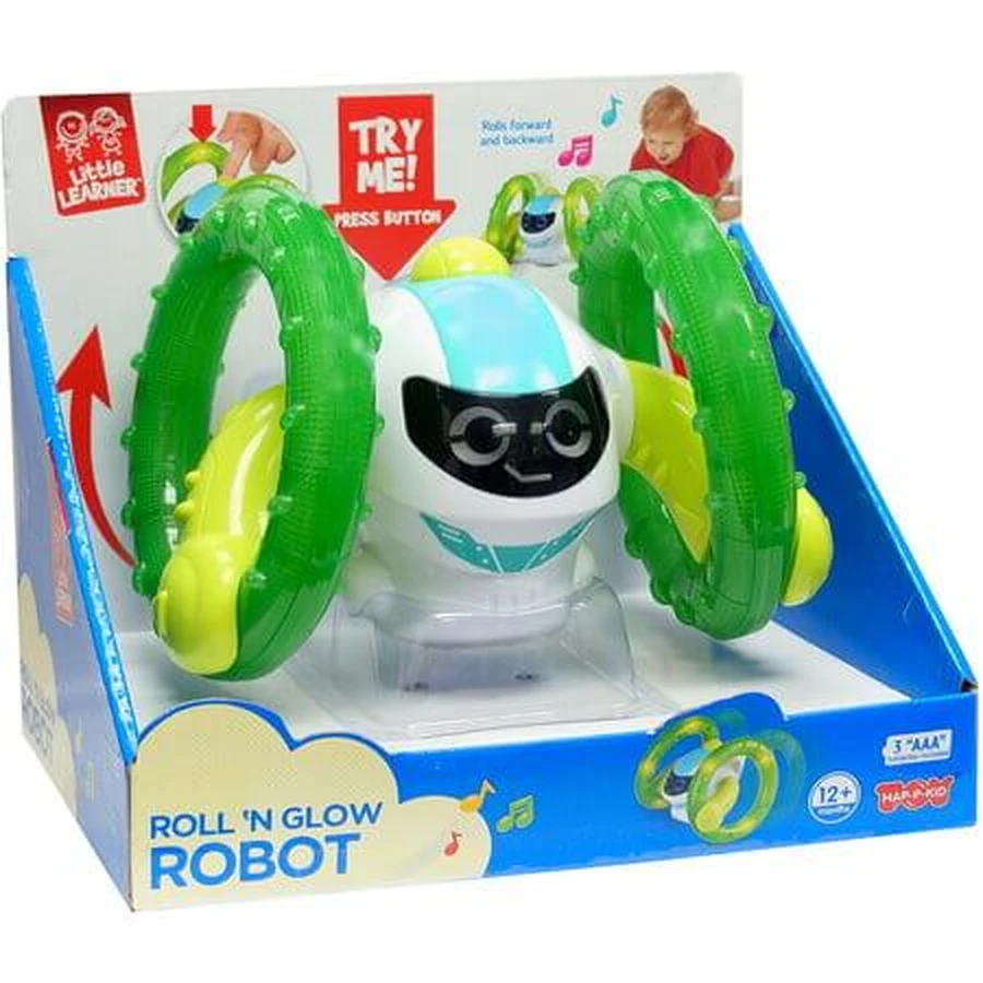 Robotel Roll n Glow, à partir de 12 mois, Little Learner