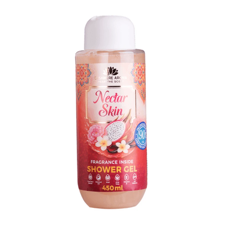 Gel doccia, Nectar Skin, 450 ml, profumo di cashmere