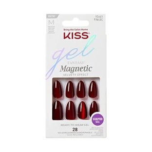 Faux ongles en gel magnétiques Fantasy, BeatBelles, 28 pièces, Kiss