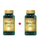 Omega 3-6-9 Package, 1000 mg, 60 + 30 capsules, Cosmopharm