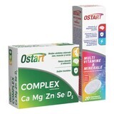 Ostart Complex Paket, 30 Tabletten + Ostart Multivitamine und Mineralien, 20 Tabletten, Fiterman Pharma