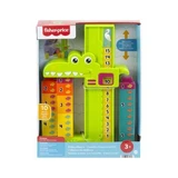 Stackable Educational Toy, Alligator, Ages 3+, Fisher-Price