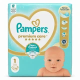 Pampers Premium Care, talla 1, 2-5 kg, paquete de 72 unidades, Pampers