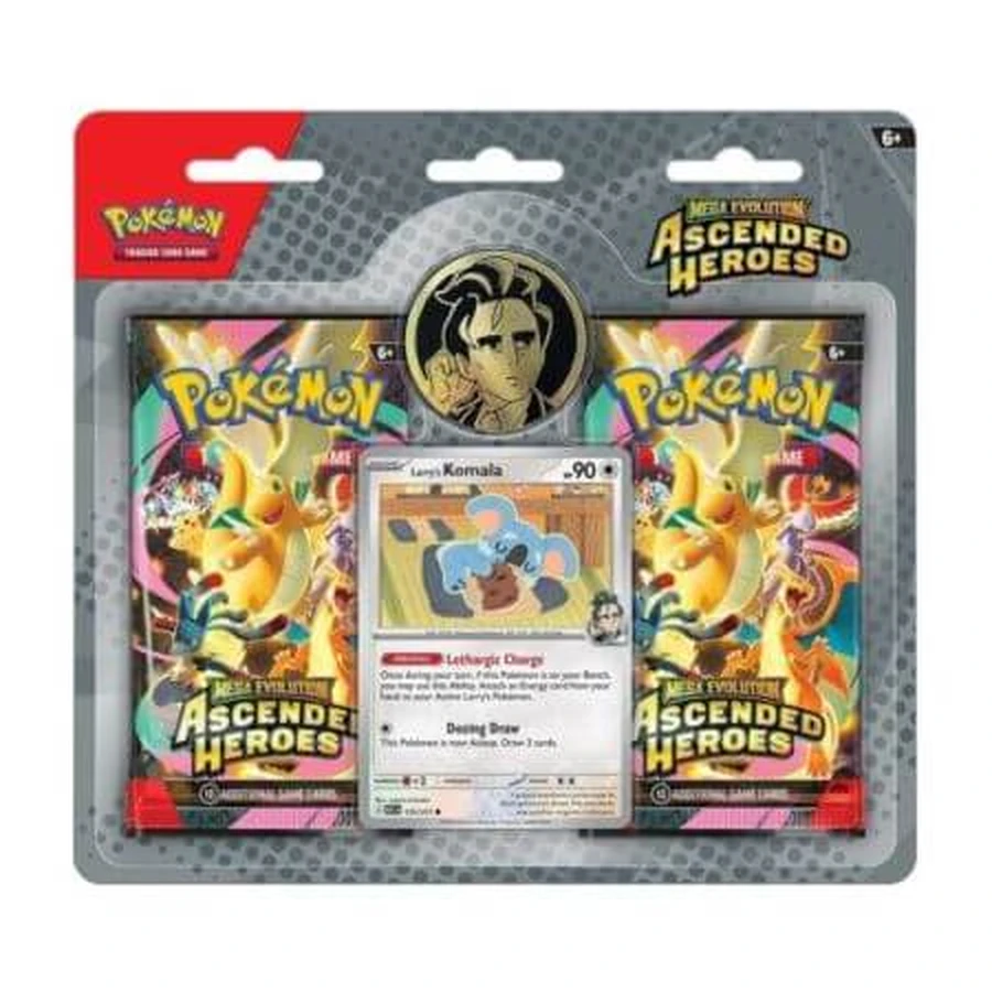 Mega-evolutieset – Ascended Heroes Trainer-blisterverpakking: Larry, vanaf 6 jaar, Pokémon