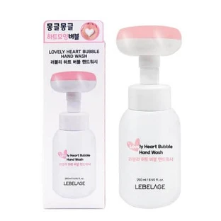 Lovely Heart Bubble schuimende handzeep, 250 ml, Lebelage