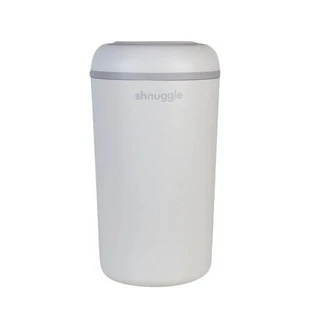 Cubo para pañales Eco-Touch, blanco/gris, Shnuggle