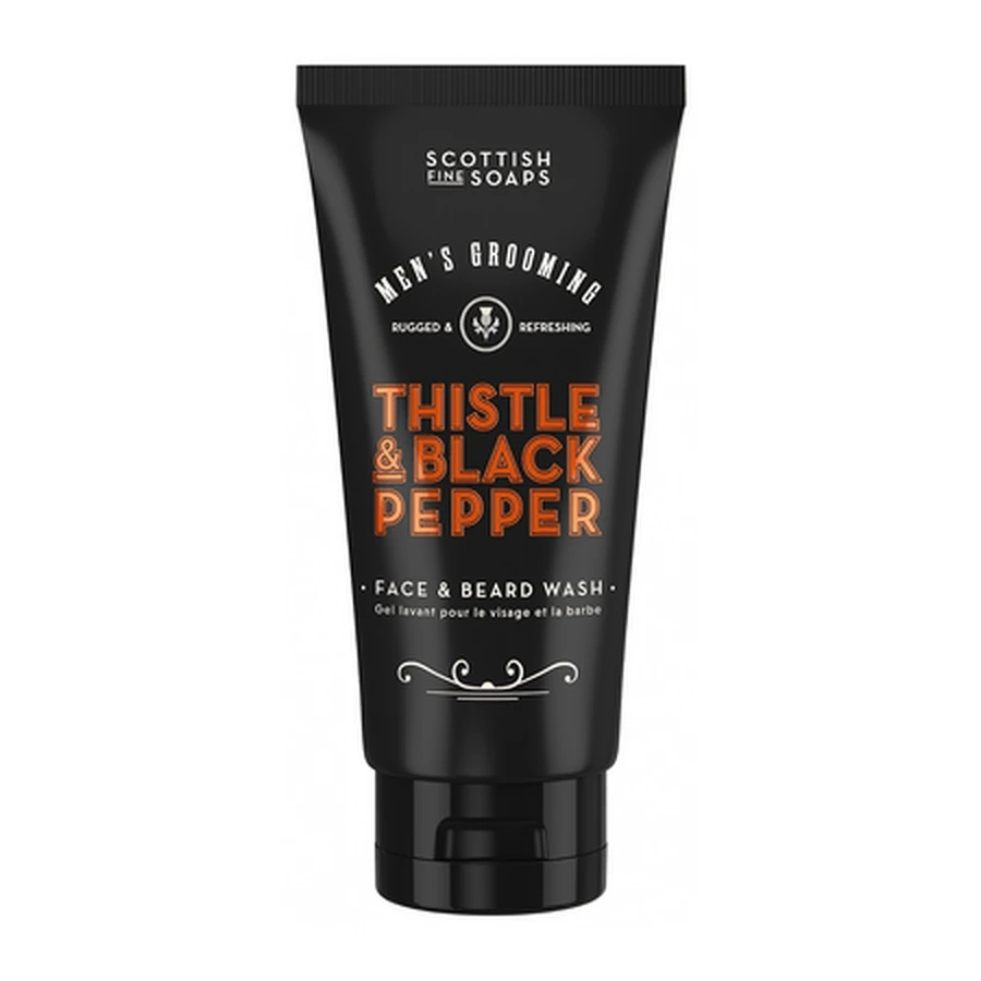 Sapun lichid pentru Fata si Barba Thistle & Pepper, 150 ml, Scottish Fine Soaps