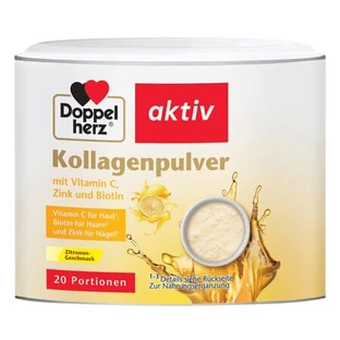 Kollagen Powder with Hydrolyzed Collagen, Vitamins, and Zinc Aktiv, 150 g, Doppelherz