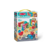 Wooden Building Set, The City, Ages 2+, 73 pieces, Melissa & Doug