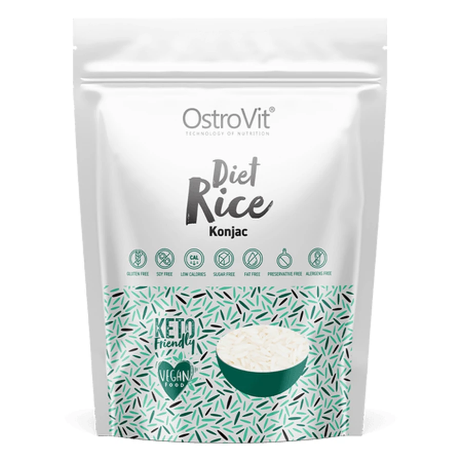 Arroz de konjac, 400 g, Ostrovit