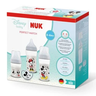 Perfect Match-set, Disney Mickey Mouse, 0–6 maanden, Nuk