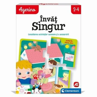 Joc educativ Invat Singur Agerino, 2-4 ani, Clementoni