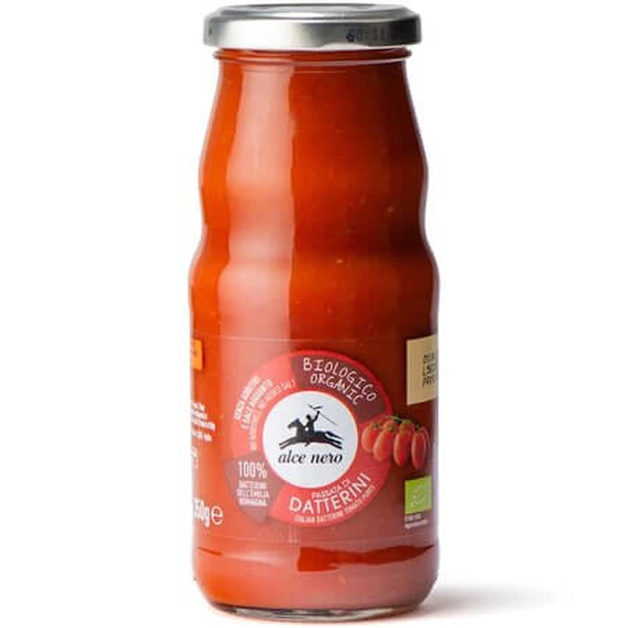 Puré de tomate Datterino ecológico, 350 g, Alce Nero