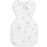 Sac de dormit pentru infasat bebelusi Swaddle Up, Marimea M, 1 TOG, Crem, Bunnies, 1 bucata, Love to Dream