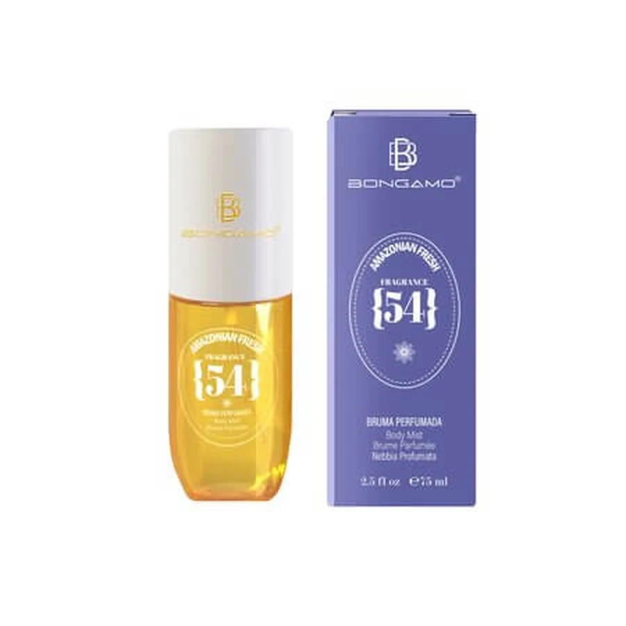 Amazonian Fresh 54 Parfumnevel met viooltjesgeur, 75 ml, Bongamo