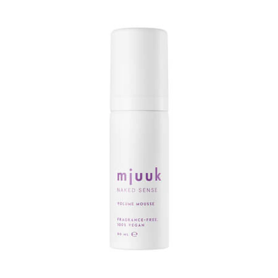 Mousse capilar sin perfume Naked Sense para dar volumen, 50 ml, Mjuuk