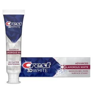Pasta de dientes, 3D White Glamorous White, 93 g, Crest