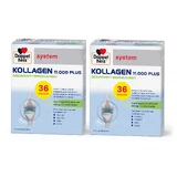 Doppelherz System Collagen 11.000 Plus Vorteilspackung, 2 x 36 Kapseln