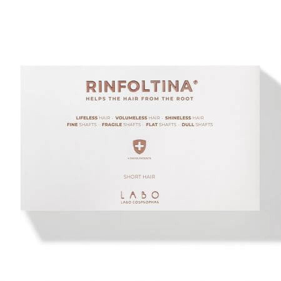 Trattamento intensivo concentrato Rinfoltina Capelli Medi, 20 fiale, Labo