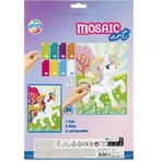 Set creativ, Mozaic din spuma cu sclipici, A4