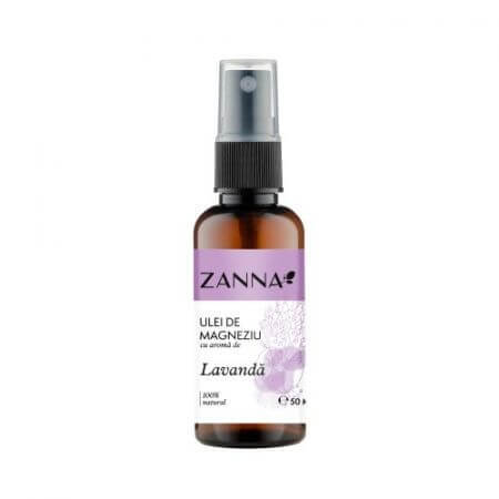Magnesiumöl mit Lavendel, 50 ml, Zanna