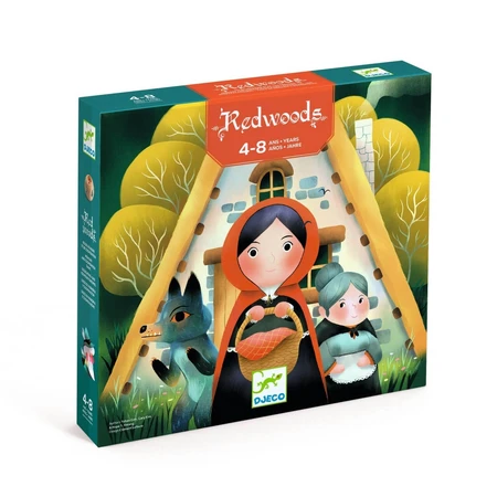 Juego cooperativo «Caperucita Roja», de Djeco