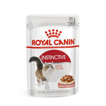 ROYAL CANIN Instinctive Adult, wet cat food (in sauce), case, 85 g x 12 pieces