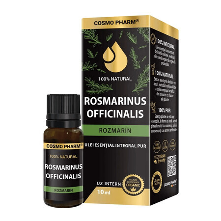 Ulei esential de rozmarin, 10 ml, Cosmo Pharm