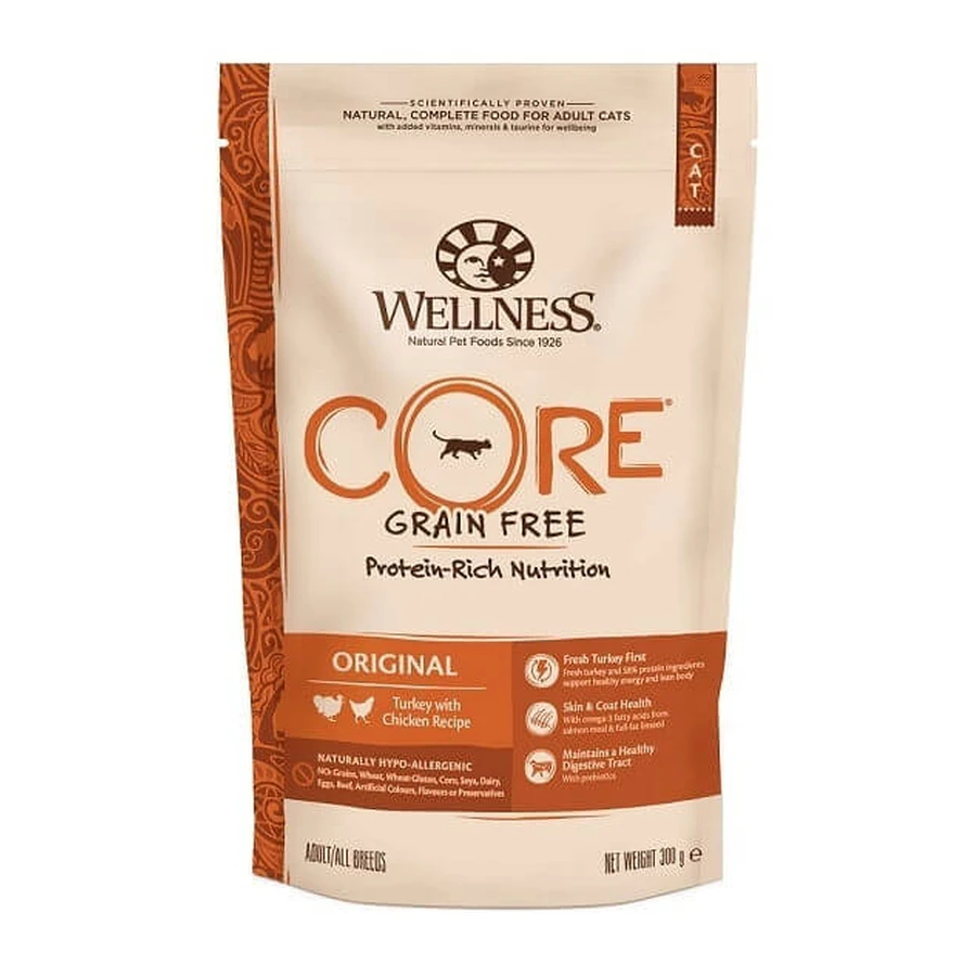 Wellness Core Dry met kalkoen en kip, 300 g