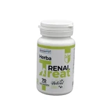 PROMEDIVET Herba-Treat Renal, XS-XL, voedingssupplement ter ondersteuning van de nieren voor honden en katten, fles, 70 tabletten