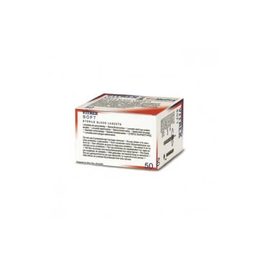 WINMEDICA Vitrex Soft-lancetten, 50 stuks