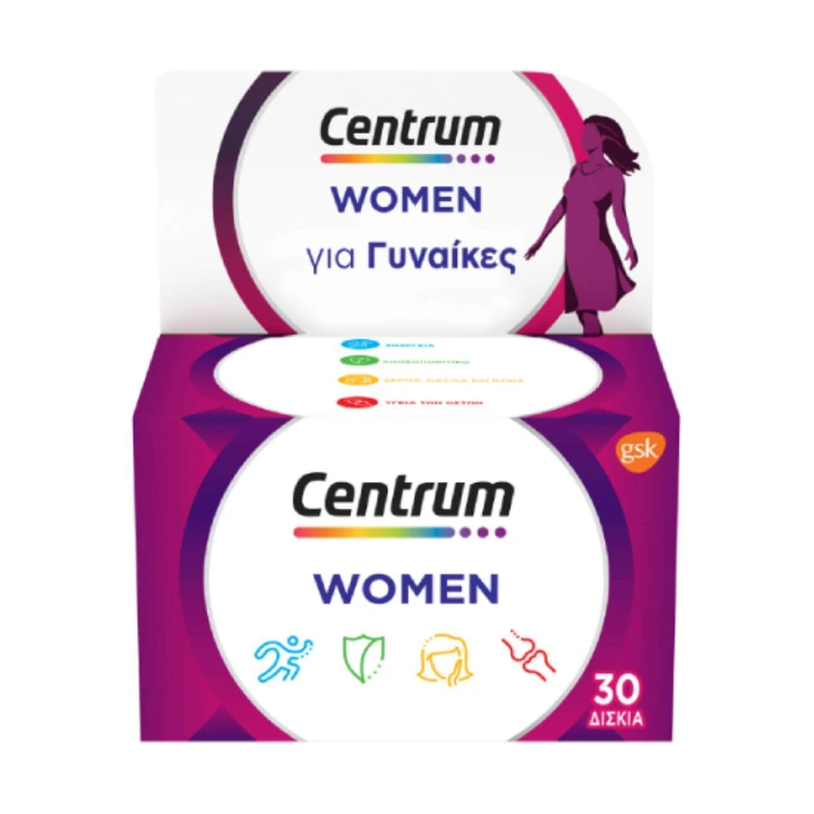 CENTRUM Multivitaminici per donne, 30 compresse